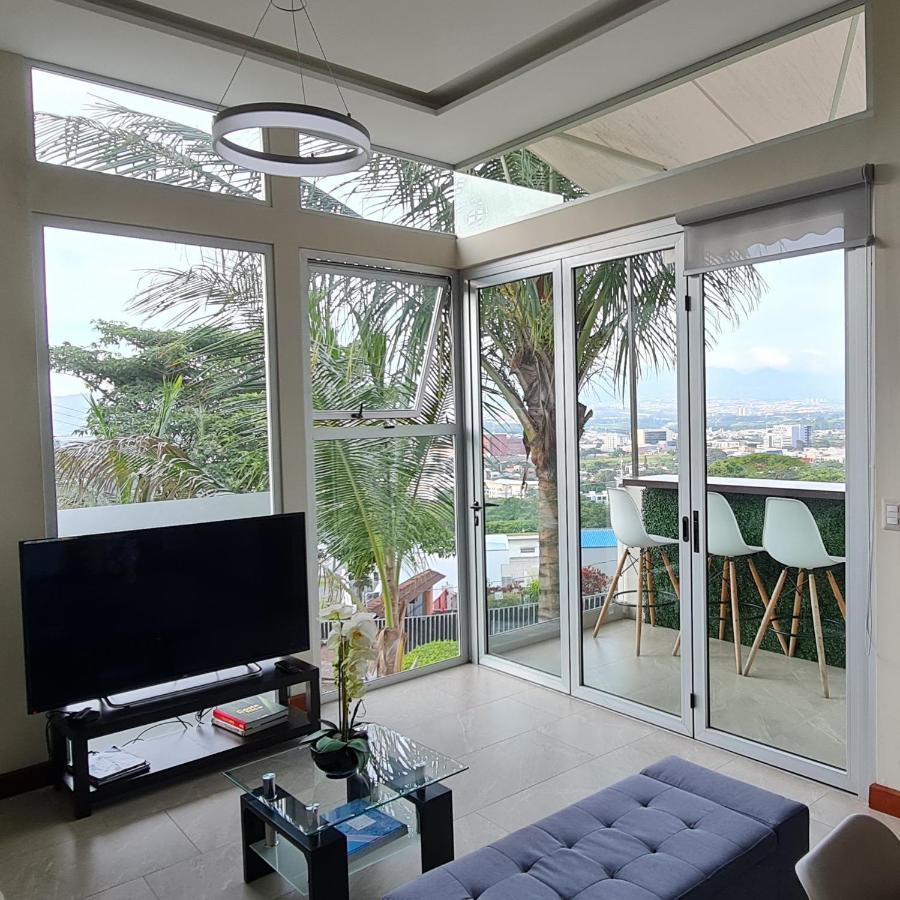Cozy Private Apartment, Mirador Escazu -Great View- 외부 사진